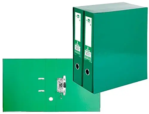 LiderPapel Pastas de Arquivo Capacidade 80 mm Cinzenta Folio