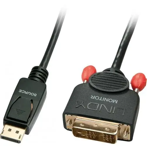 Lindy Cabo DisplayPort para DVI-D 0.5m