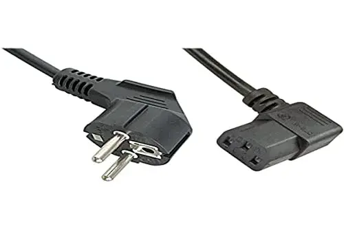 Lindy 30302 cabo de alimentação Schuko 3m Preto