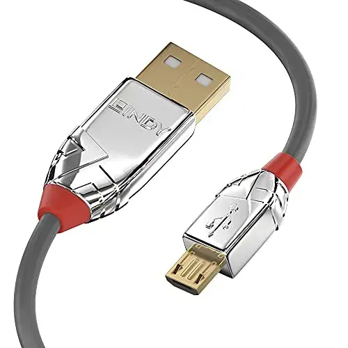 Lindy 36651 Cabo Micro USB 1m USB A Micro-USB B
