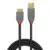 Lindy 36766 Cabo USB 1m USB A Micro-USB B