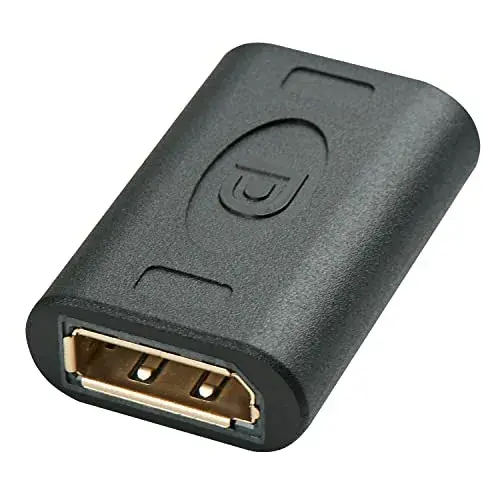 Lindy DisplayPort Doppelkupplung Premium