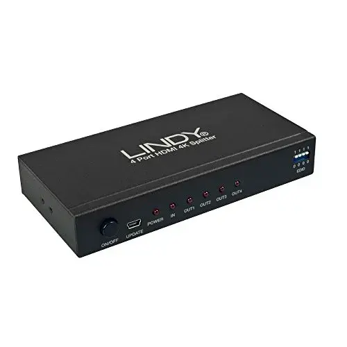 Lindy Splitter HDMI 4K 4 Port 3D