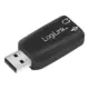 Logilink UA-0053 Placa de Som 5.1 USB Adaptador com efeitos sonoros