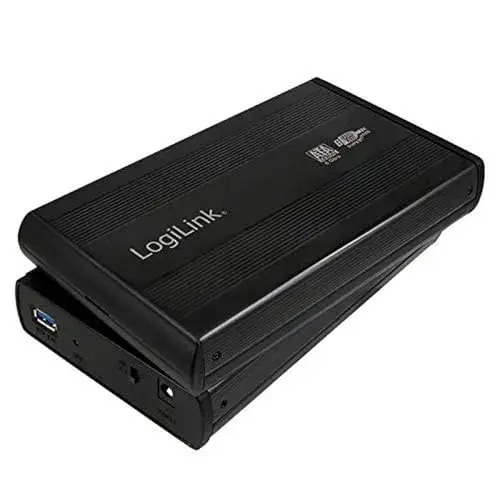 Logilink UA0107 Caixa Externa HDD 3,5″ Sata USB 2.0 Alumínio Preto