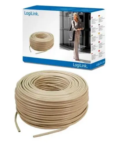 Logilink CPV0020 Cabo Rede UTP CAT5E 305M Bege