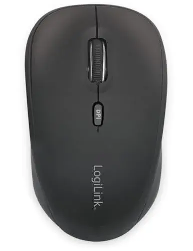 Logilink ID0193 Rato sem fios 1600 DPI RF Wireless Preto