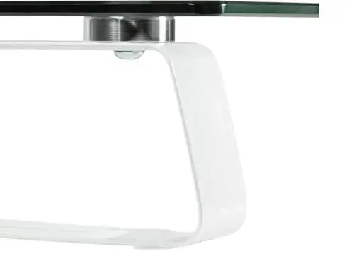 Logilink Suporte Monitor Vidro 56x21cm Preto