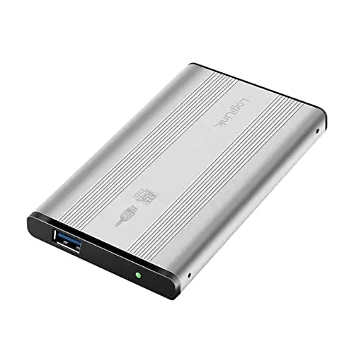 Logilink UA0106A Caixa para Disco Externo 2,5″ Prata