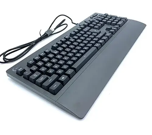 Logitech 920-008085 Teclado Mec-Dome RGB com fio Preto