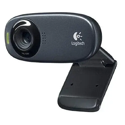 Logitech C310 HD 720p USB Microfone com redução de ruído