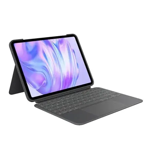 Logitech Combo Touch Grafite 11″ couro