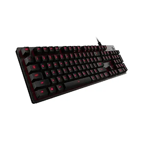Logitech G413 Mecânico Romer-G Iluminação LED Com Fios Branco