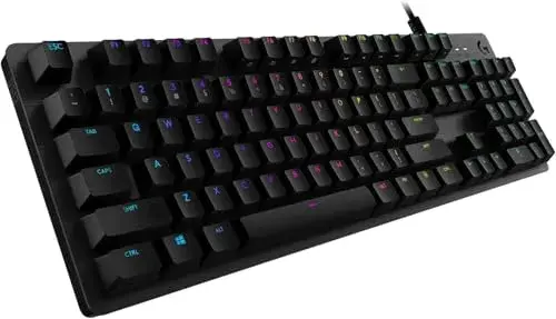 Logitech G512 Carbon GX Brown Lightsync RGB com fio Preto