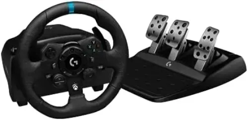 Logitech G923 Volante e Pedais PC Xbox One Padrão TrueForce Force Feedback