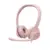 Logitech H390 auscultador com microfone rosa 1,9 m