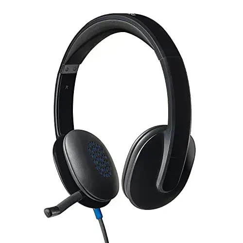 Logitech H540 auscultador com microfone preto