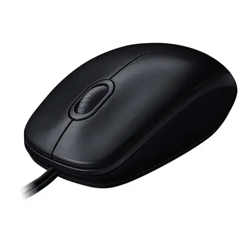 Logitech M100 Mouse Óptico 1000 DPI Cabo Preto