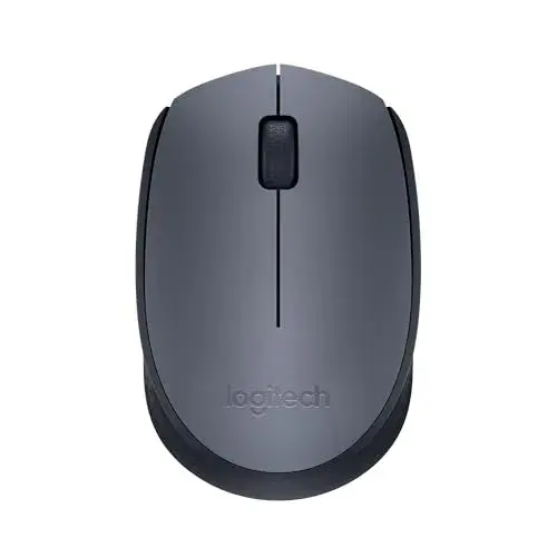 Logitech M170 Wireless Mouse 1000 DPI RF Wireless Preto/Cinzento