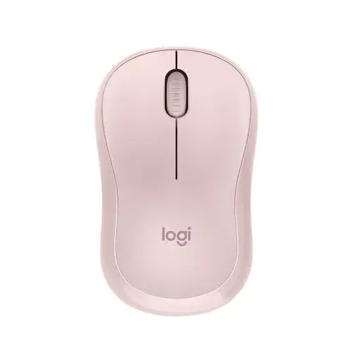 Logitech M240 Silent Bluetooth Rosa 4000DPI Ambidestro
