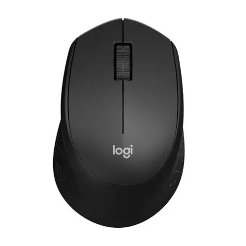Logitech M330 Silent Plus Mouse 1000 DPI RF Wireless Preto