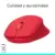 Logitech M330 Silent Plus Mouse Fosco Vermelho