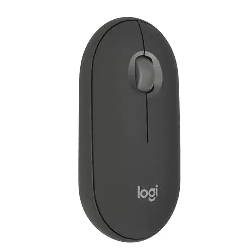 Logitech M350s Rato Bluetooth 4000 DPI Wireless Grafite