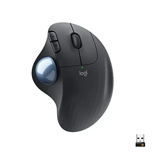 Logitech M575 Trackball 2000 DPI Wireless Preto