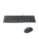 Logitech MK120 Teclado com Fio Preto Resistência a Derrames