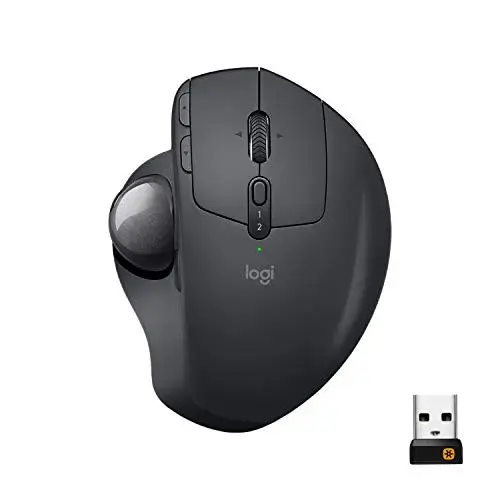 Logitech MX Ergo Ergonômico 440 DPI RF Wireless Cinza