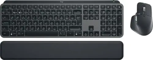 Logitech MX Keys S Teclado Sem Fios Bluetooth Cor Grafite Retroiluminado