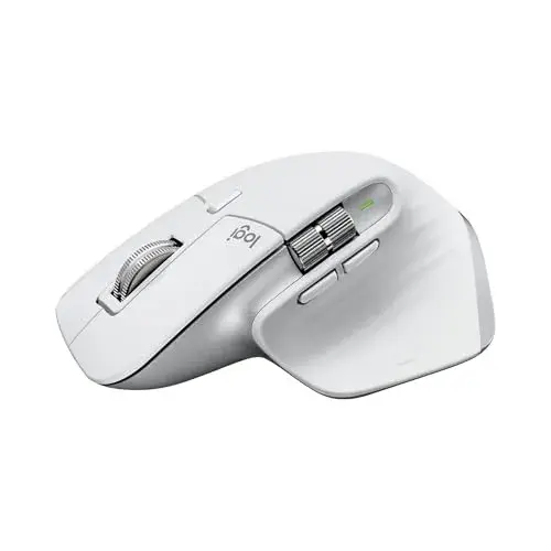 Logitech MX Master 3S Mouse 8000 DPI Bluetooth Branco