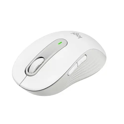 Logitech Signature M650 Óptico Sem Fios 2000DPI Bluetooth Branco