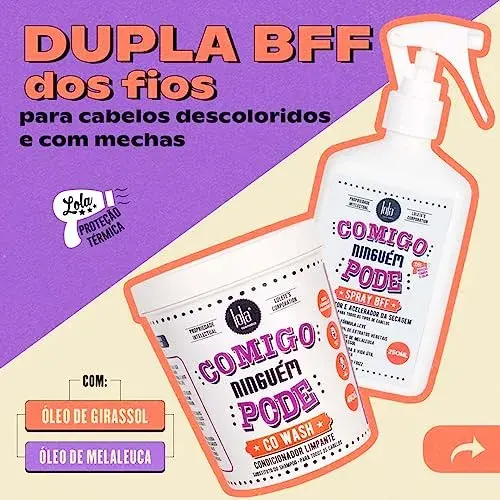 Lola Cosmetics Spray Protetor Fixador Leve 250g