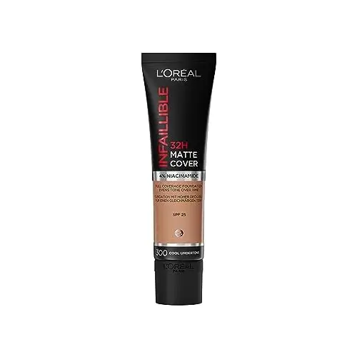 L’Oréal Infallible Matte Cover Base Rosa 30ml Alta cobertura