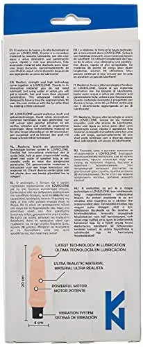 Love Clone Loveclone Vibrador Auto Lubrificado 20Cm