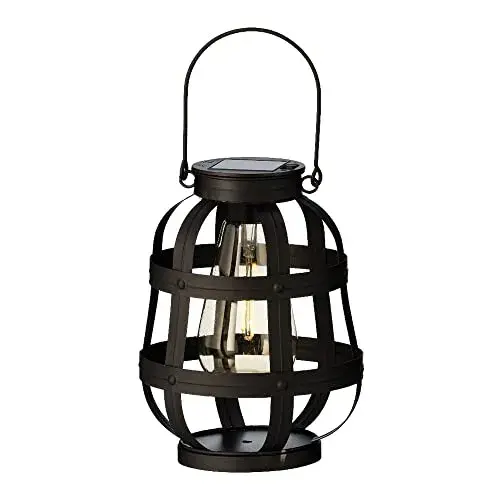 Lumineo S7911093 Lanternas Vintage a Bateria Solar