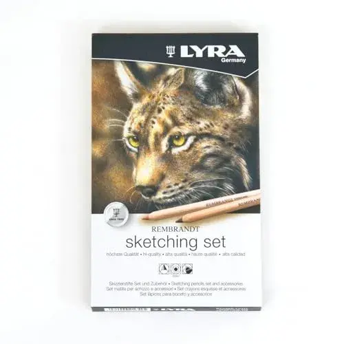 Lyra Lápis de Desenho Monocromático