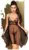 Penthouse Naughty Doll Babydoll Rosa Preto 36-38 S/M