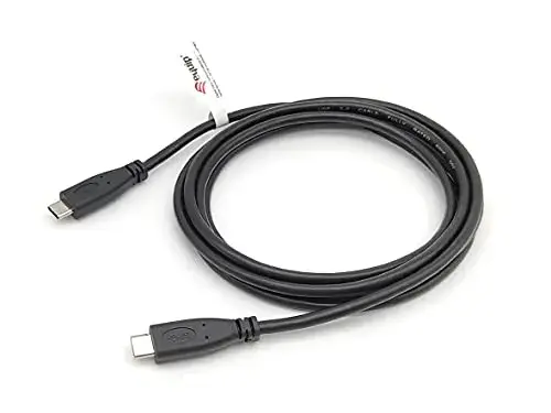 Equip Cabo USB-C 2.0 M/M 2m Preto