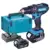 Makita DHP482RTJ 18V Aparafusadora sem fios com 2 Baterias