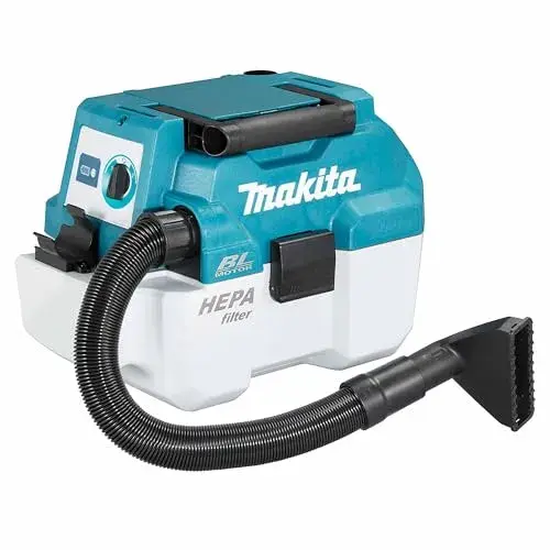 Makita DVC750LZX1 55W aspirador portátil capacidade 7,5L filtro HEPA