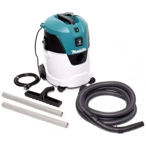 Makita VC2512L 1000W Aspirador Wet & Dry Automático com Sistema Push & Clean