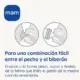 MAM Tetina Silicone 6m+ Para líquidos espessos