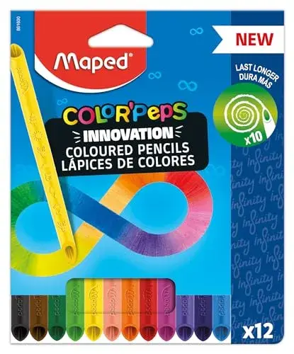 Maped Lápis de Cor Vivo 12 cores