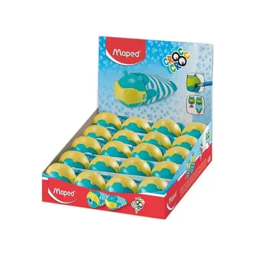 Maped Afia Notebook Spitzdose CROC HIPPO turquesa