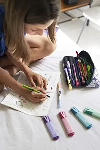 Maped Marcador Glitter Pastel Cores