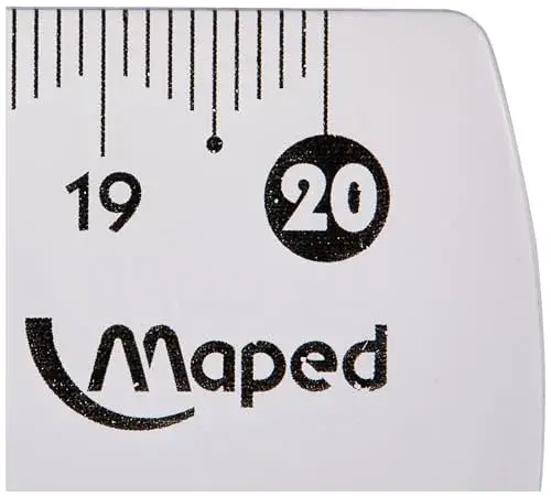 Maped Régua 20cm Plástico Transparente