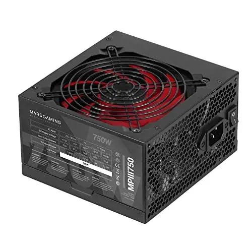Mars Gaming 750W MPIII750 ATX Preto