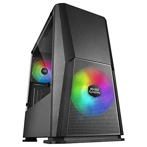 Mars Gaming MCONE Caixa de PC ATX/Micro-ITX Preto RGB